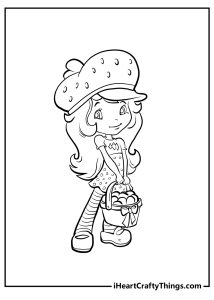 30 Strawberry Shortcake Coloring Pages (100% Free Printables)