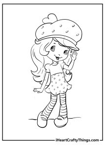 30 Strawberry Shortcake Coloring Pages (100% Free Printables)