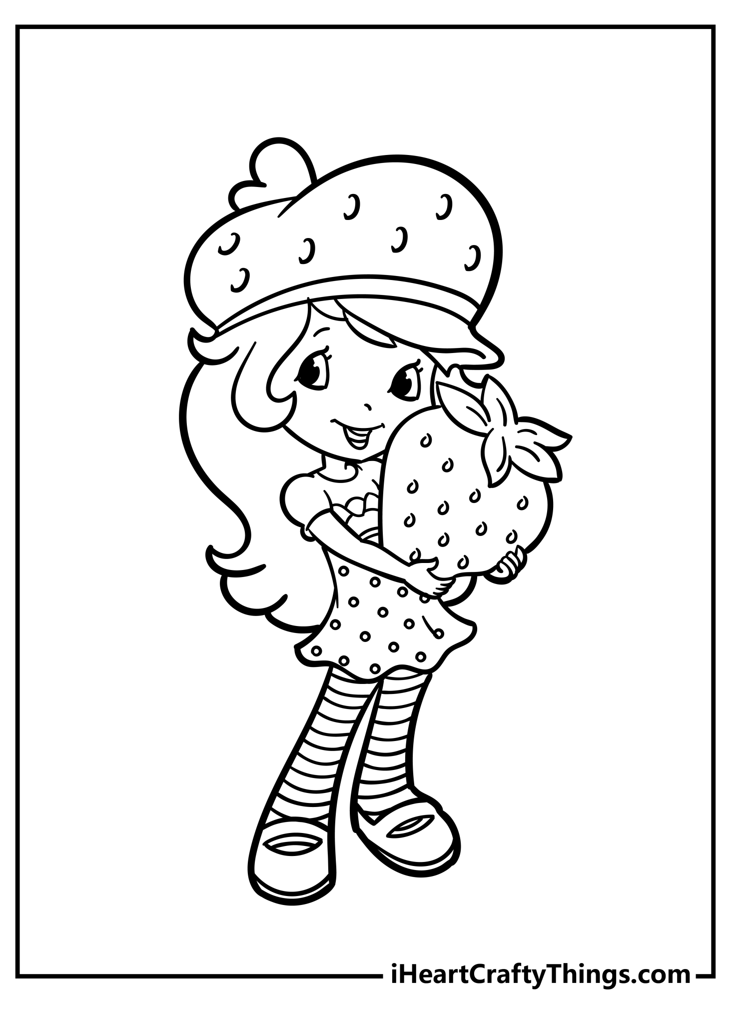 30 Strawberry Shortcake Coloring Pages 100 Free Printables 