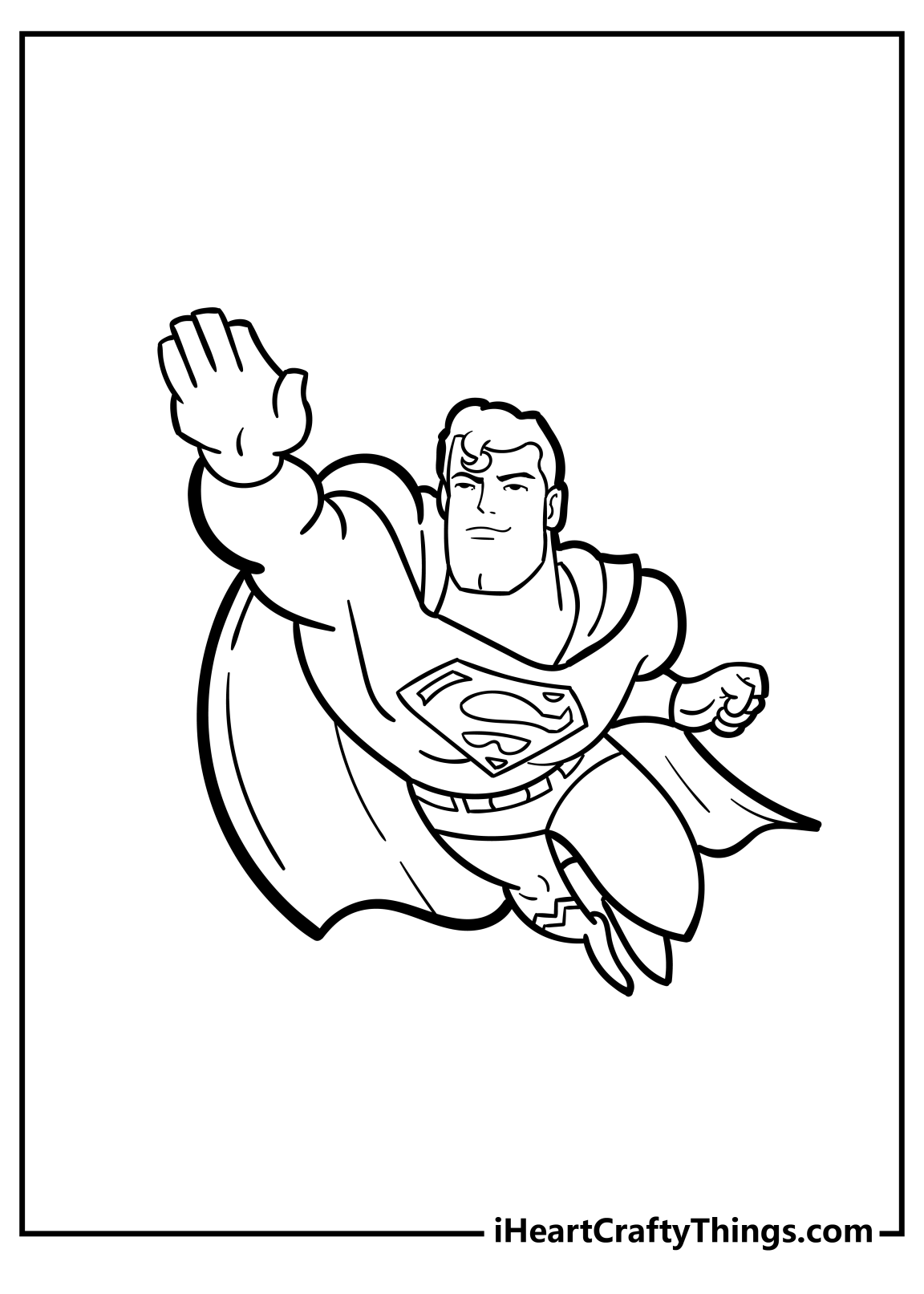 Superman Coloring Pages (100% Free Printables)