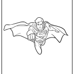 Superman Coloring Pages free printable