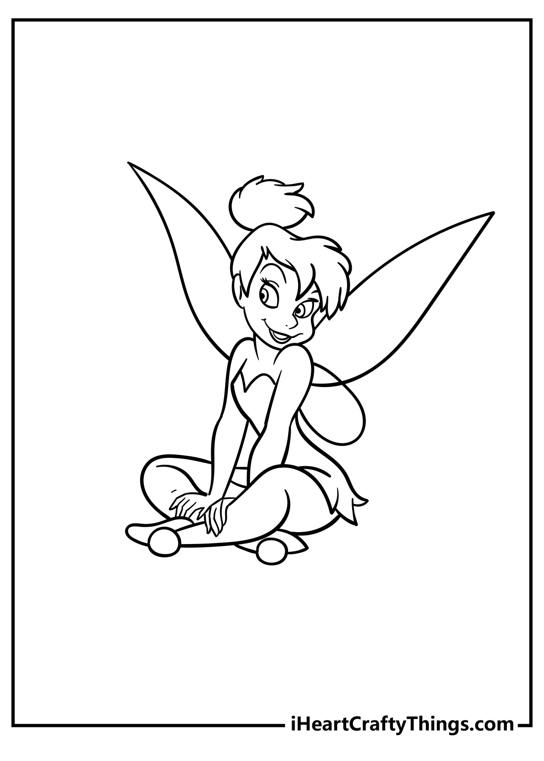 Tinkerbell Coloring Pages (20 Free Printables)
