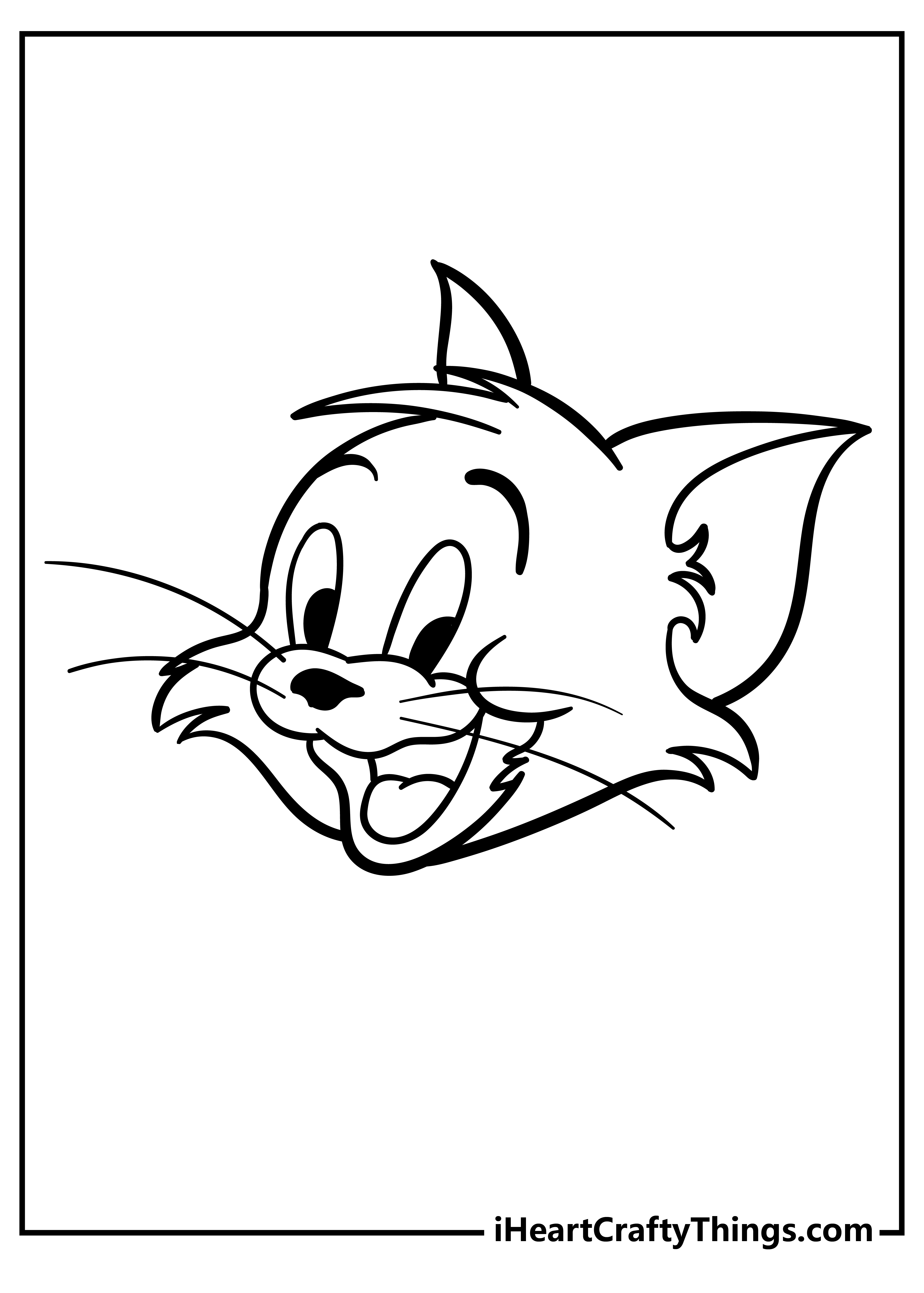 tom and jerry coloring pages printable