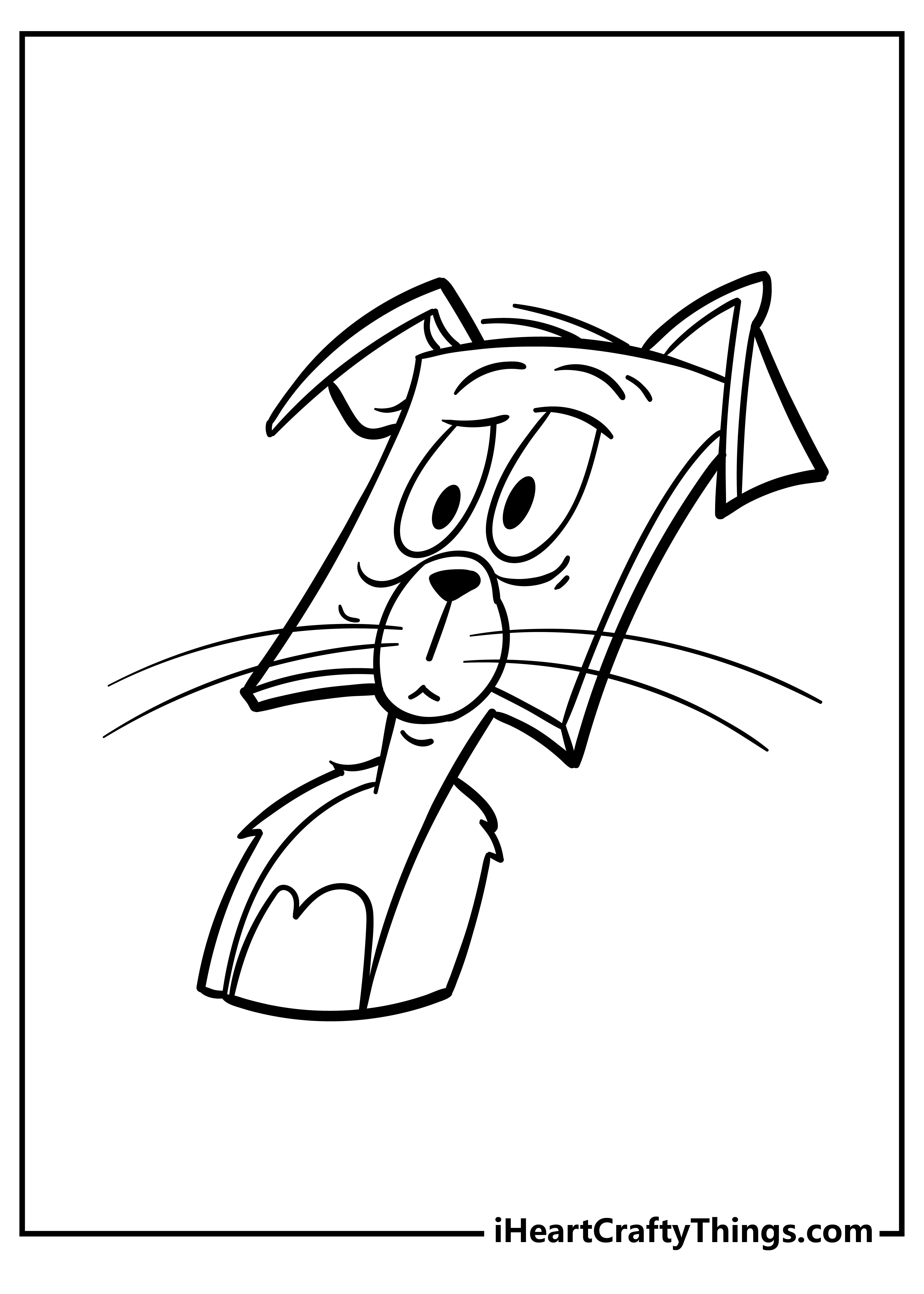 Tom and Jerry Coloring Book for kids free printable