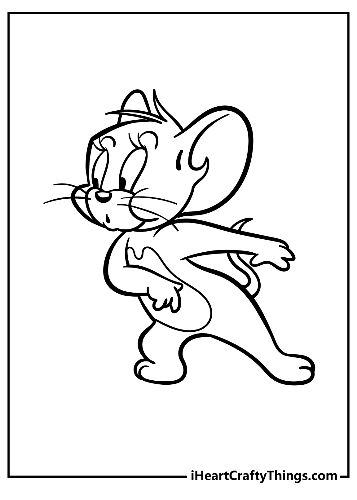 Cartoon Tom Jerry Fighting Clipart Kids Library Coloring Transparent ...