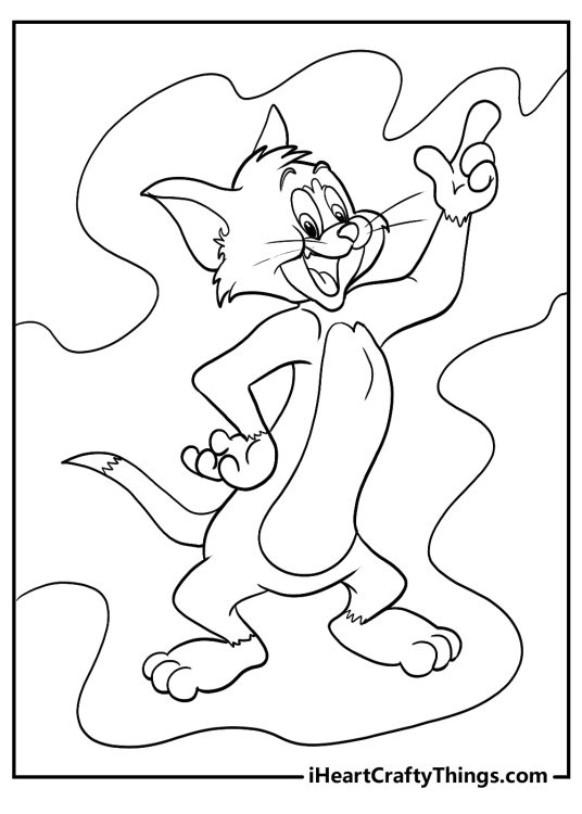 Tom And Jerry Coloring Pages (100% Free Printables)