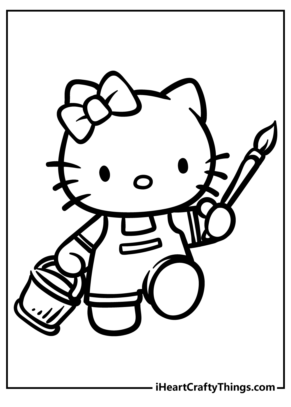 hello kitty coloring pages sarnia