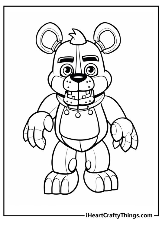 Five Nights At Freddy’s coloring pages