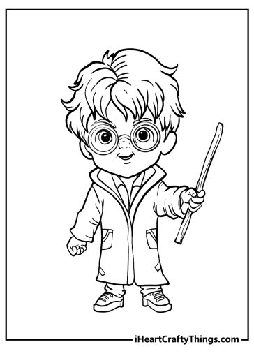 Harry Potter Coloring Pages (100% Free Printables)