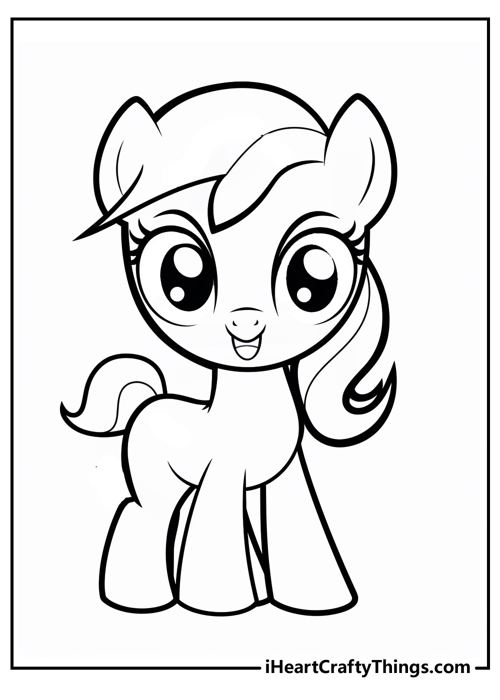 My Little Pony coloring pages for kids - GBcoloring