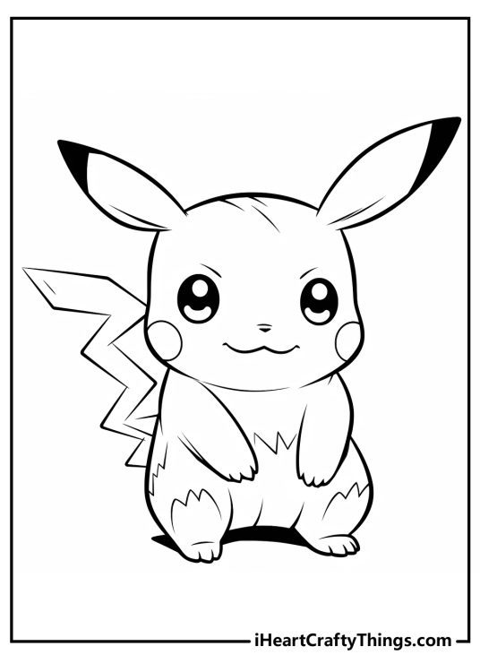 45 Pikachu Coloring Pages: 100% Free Printables To Download