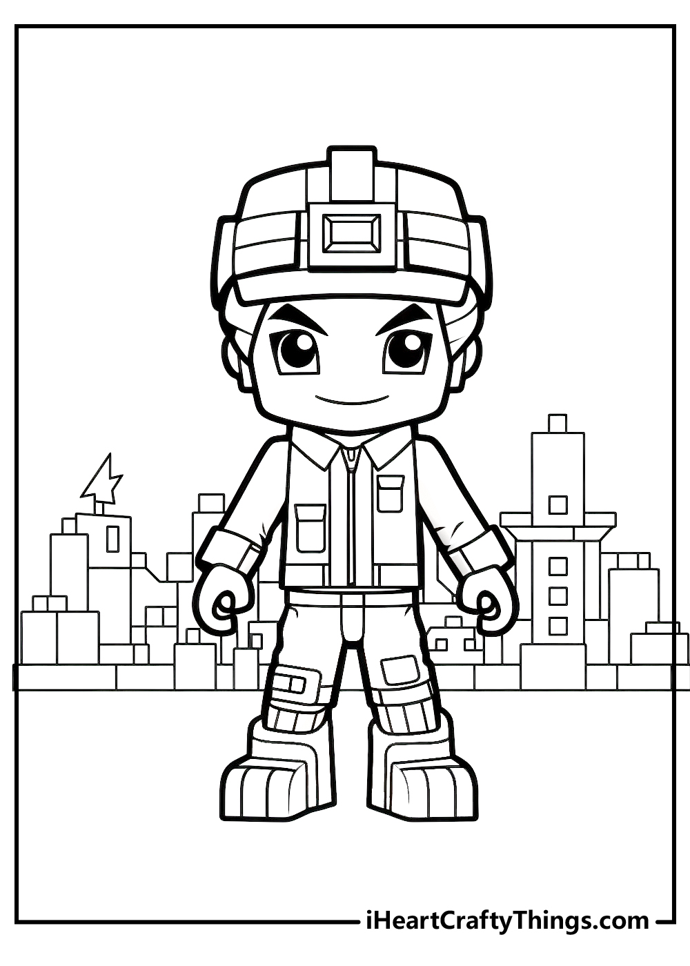 Figure Doors Roblox coloring page – Having fun with children