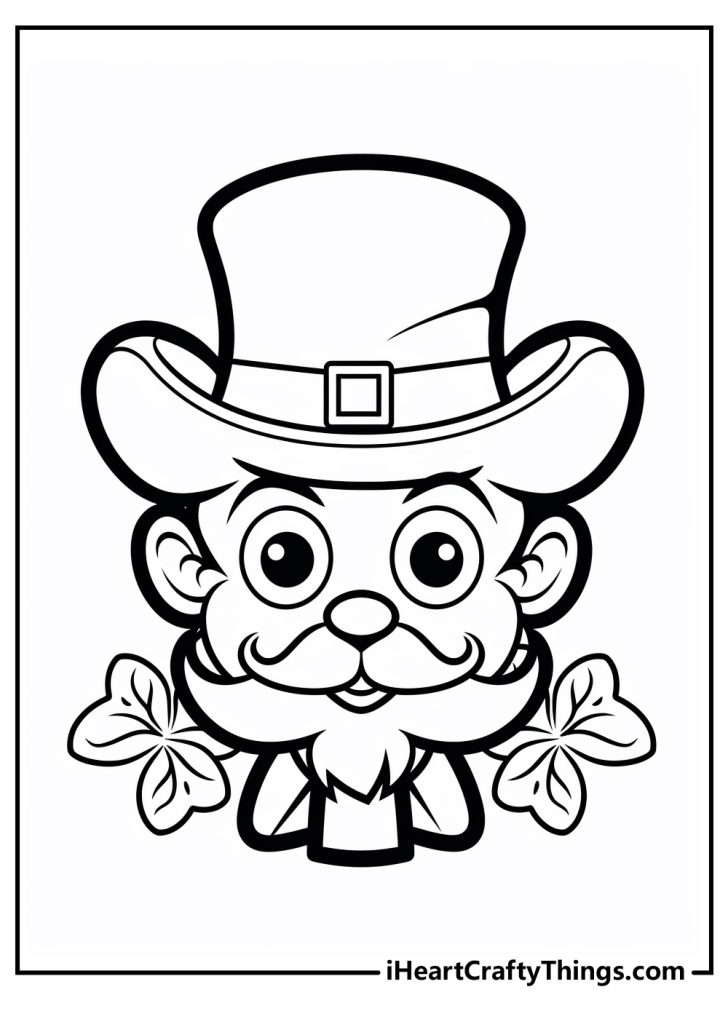 St Patricks Day Coloring Pages 2024 (100% Free Printables)