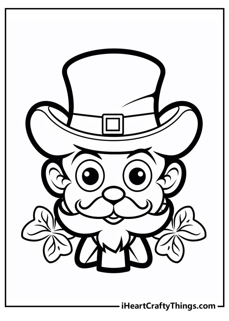 35 Free St Patricks Day Coloring Pages PDF Printables For Kids