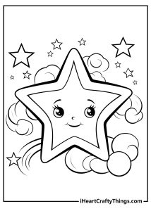 Star Coloring Pages (100% Free Printables)