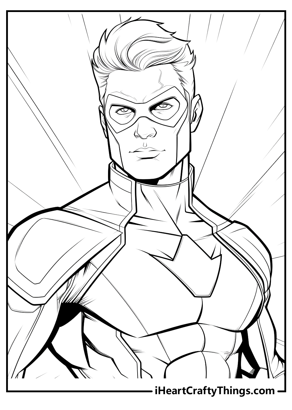 superhero the flash coloring pages