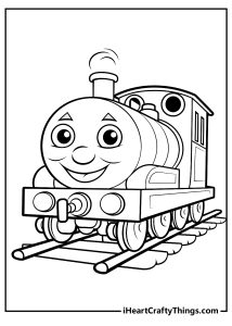 25 Thomas & Friends Coloring Pages (Free Printable PDFs)