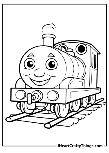 Thomas The Train Coloring Pages (100% Free Printables)