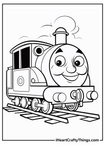 25 Thomas & Friends Coloring Pages (Free Printable PDFs)