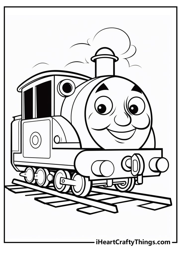 Thomas The Train Coloring Pages (100% Free Printables)