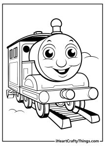 Thomas The Train Coloring Pages (100% Free Printables)