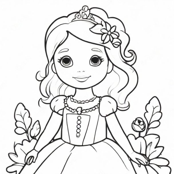 Princess Drawing — How To Draw A Princess Step By Step