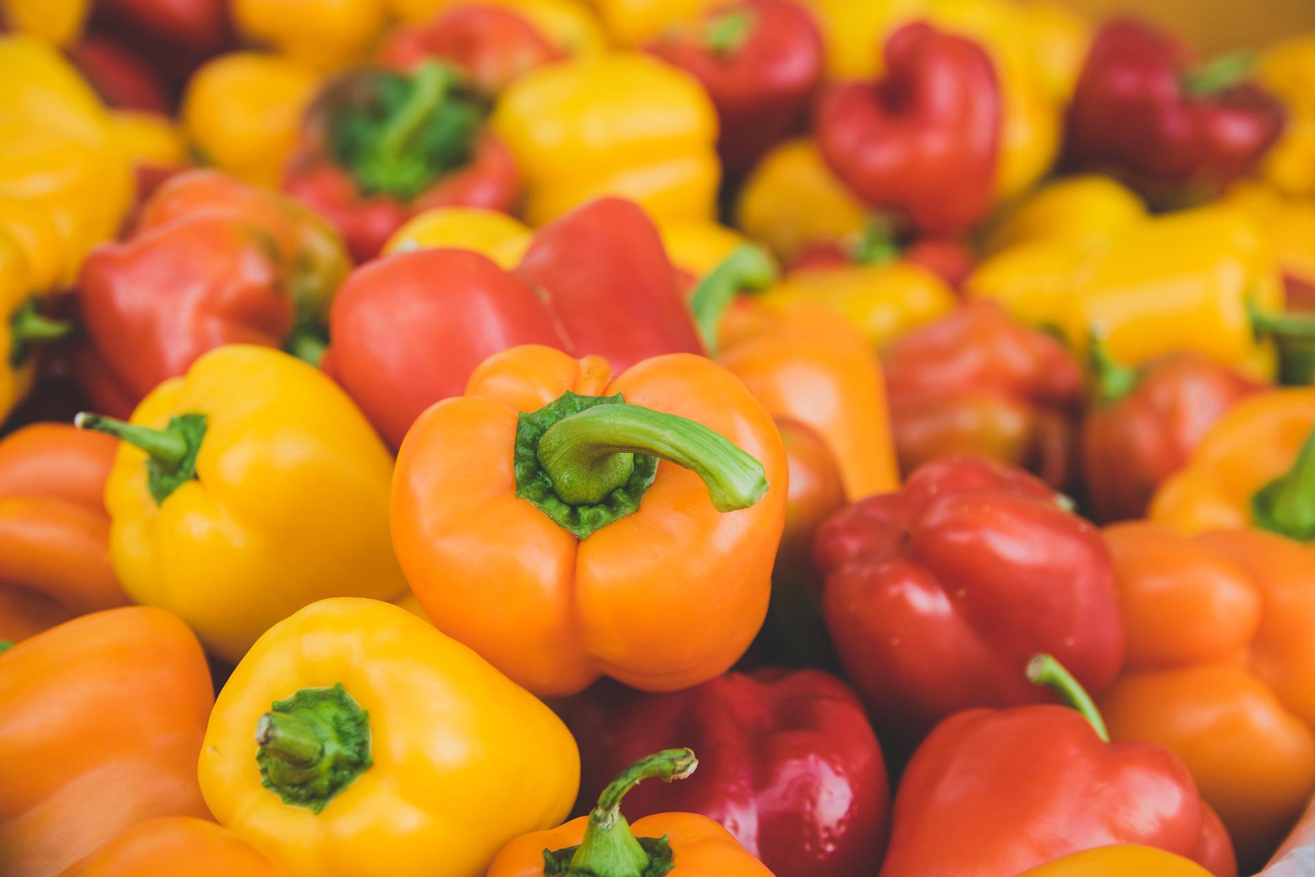 yellow and orange vegetables