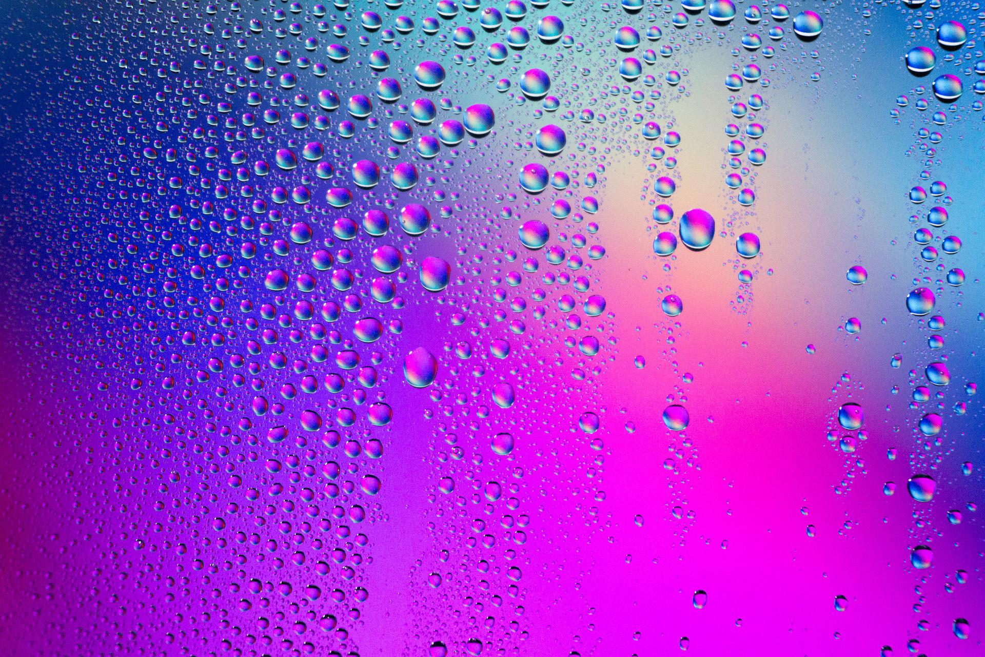pink and purple rain