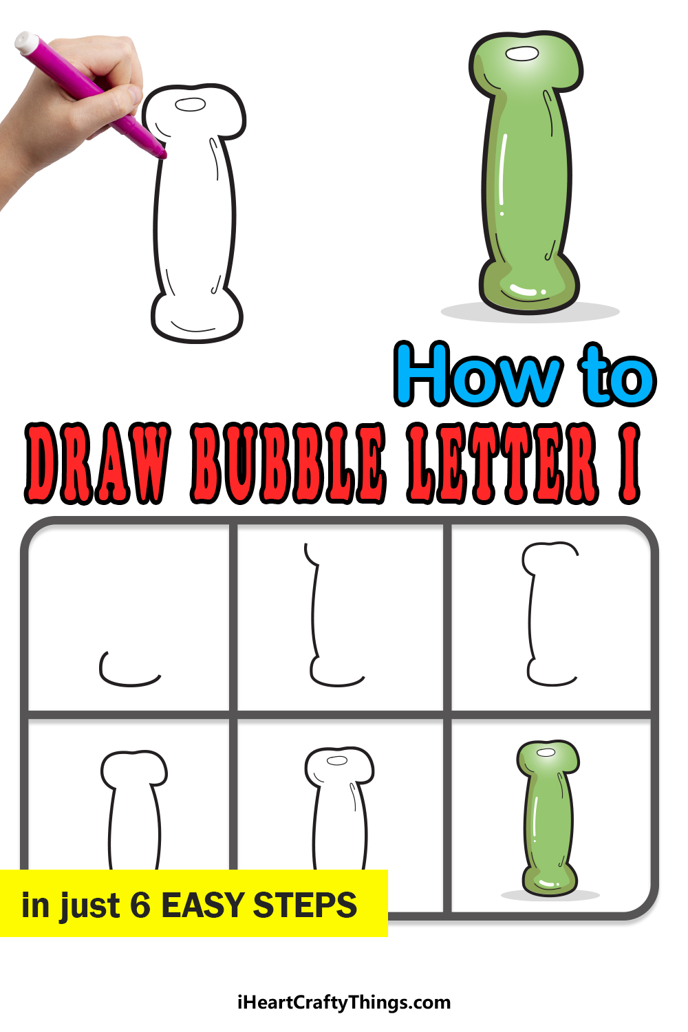 How To Draw Your Own Bubble I step by step guide