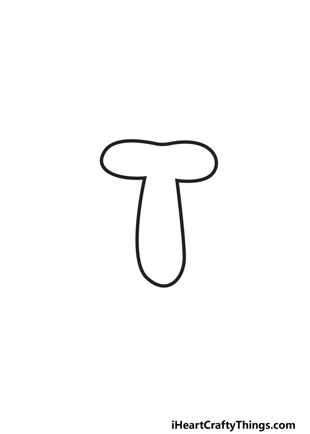 Lowercase T Bubble Letter