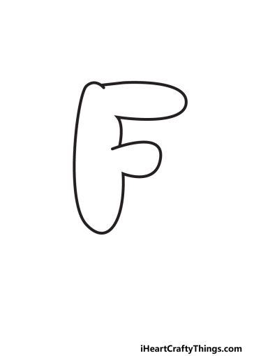 Bubble Letter F: Draw Your Own Bubble F In 5 Easy Steps