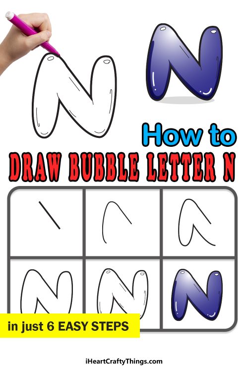 How To Draw Your Own Bubble N step by step guide