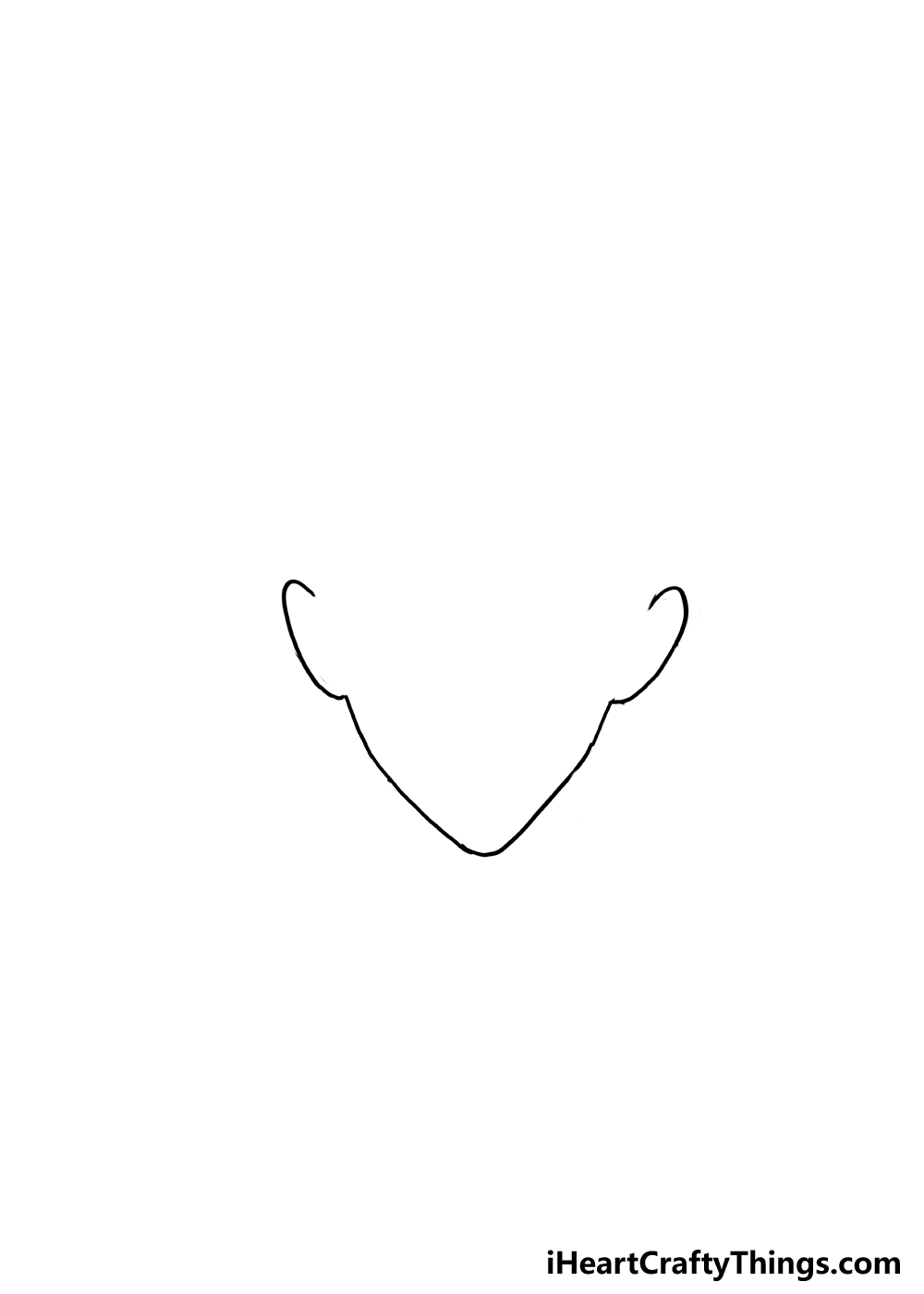 How to Draw Anime Boys Hair step 1