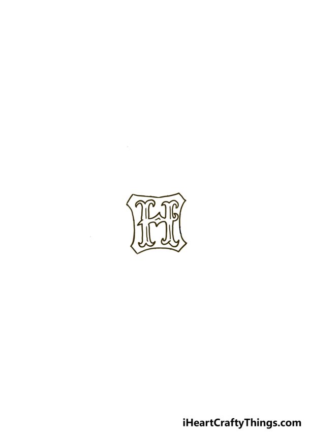How To Draw The Hogwarts Crest Step By Step!