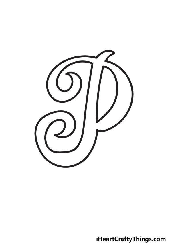 Fancy Letter P: Draw Your Own Fancy Letter P In 6 Easy Steps