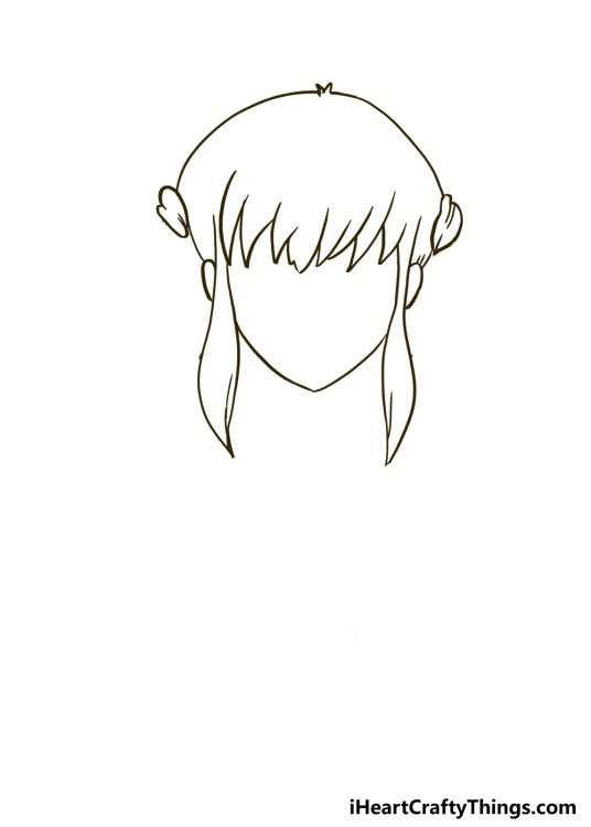 How To Draw Anime Girls Hair Step By Step!