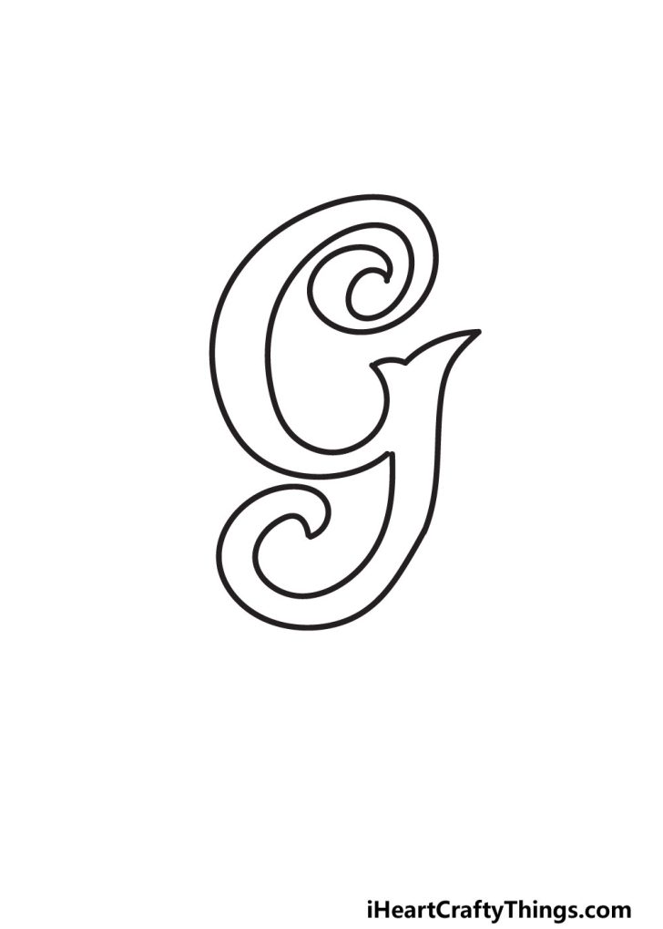 Fancy Letter G: Draw Your Own Fancy Letter G In 6 Easy Steps