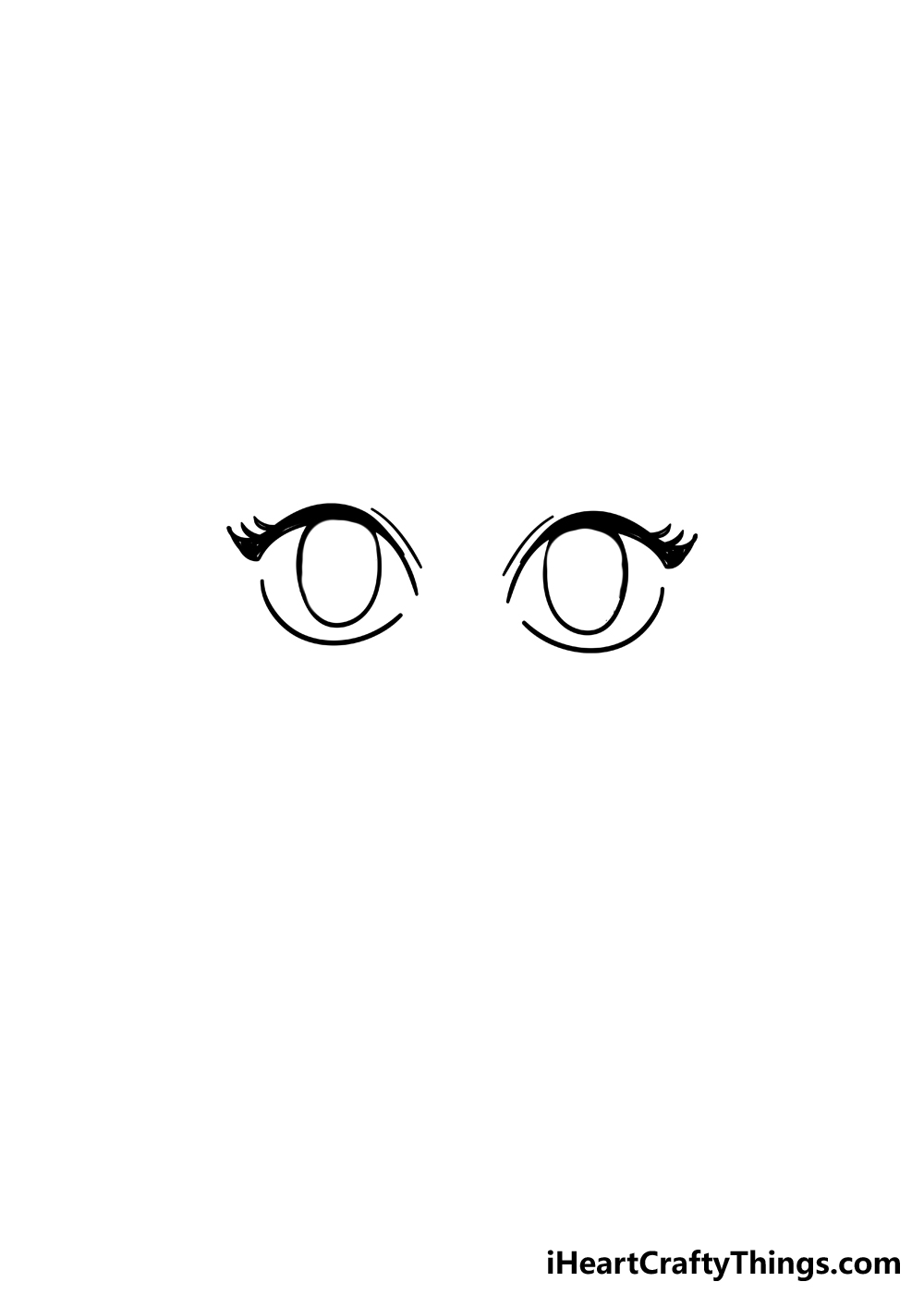 How to Draw Anime Eyes step 4