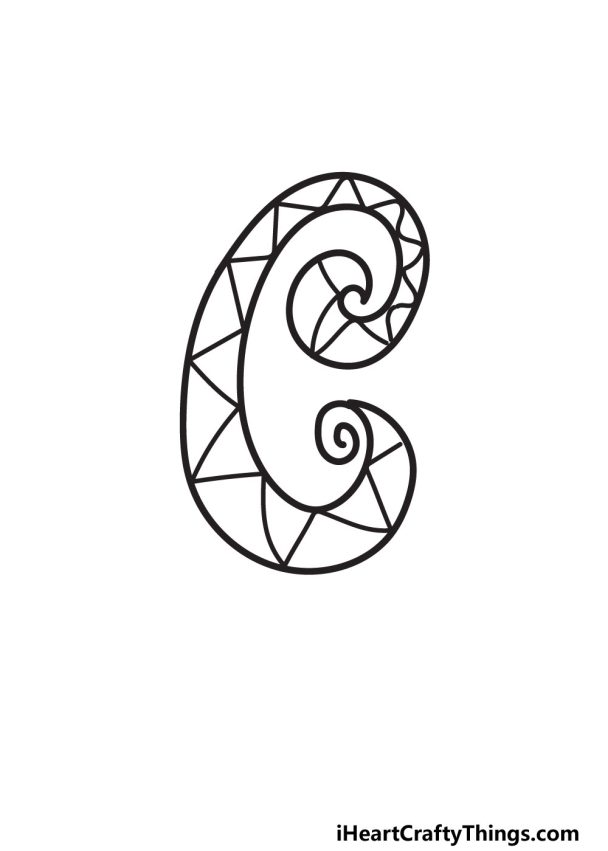 Fancy Letter C Draw Your Own Fancy Letter C In 6 Easy Steps