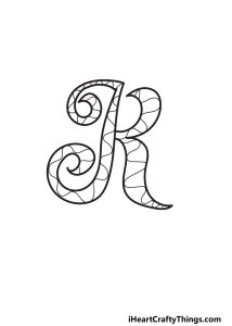 Fancy Letter K: Draw Your Own Fancy Letter K In 6 Easy Steps