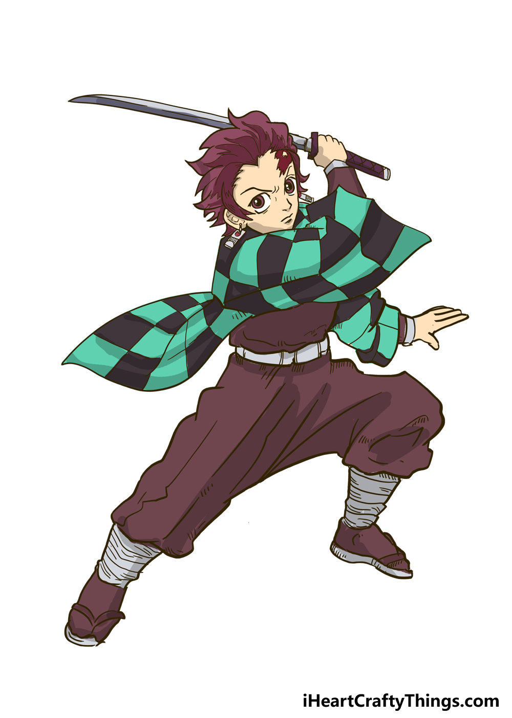 How To Draw Demon Slayer Step By Step How To Draw Demon Slayer Step By Step
