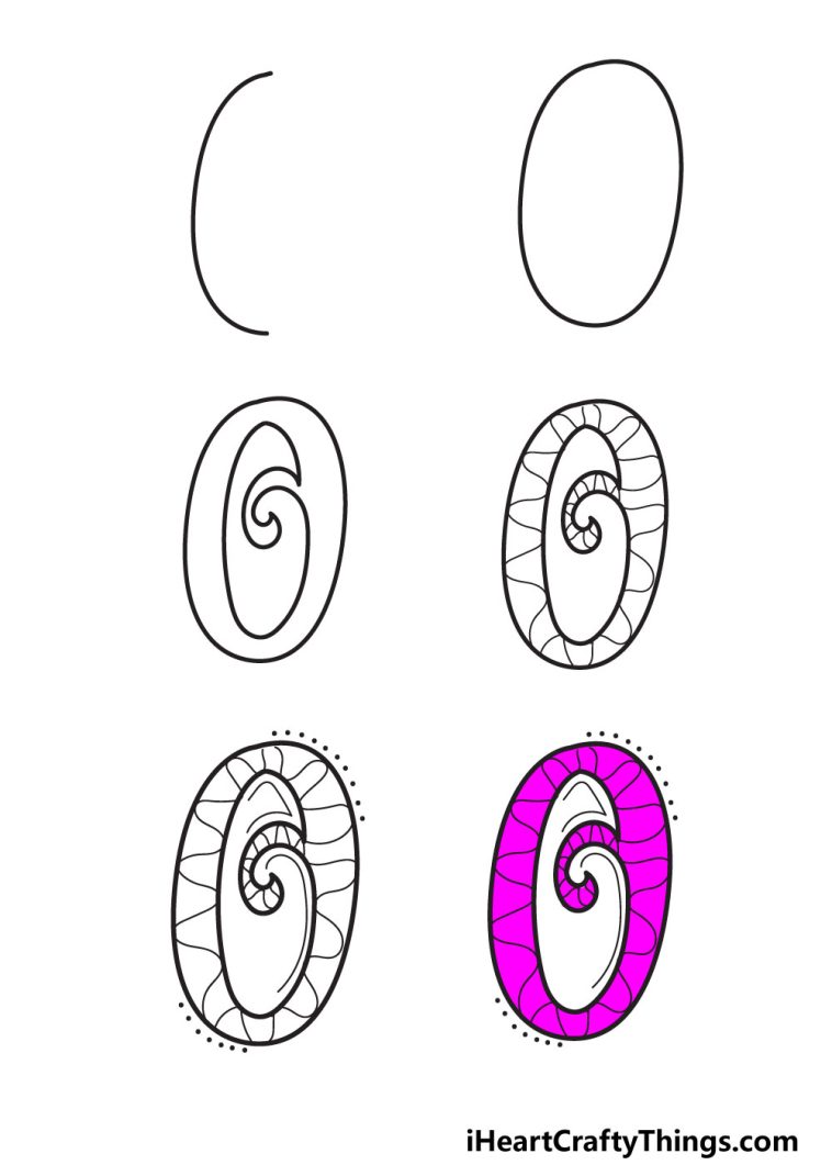 Fancy Letter O: Draw Your Own Fancy Letter O In 6 Easy Steps