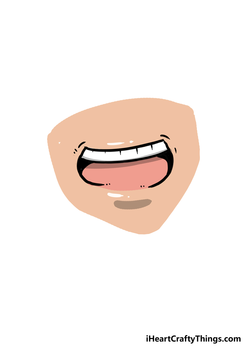 Learn how to draw a manga mouth from different perspectives   Paintingcreativity