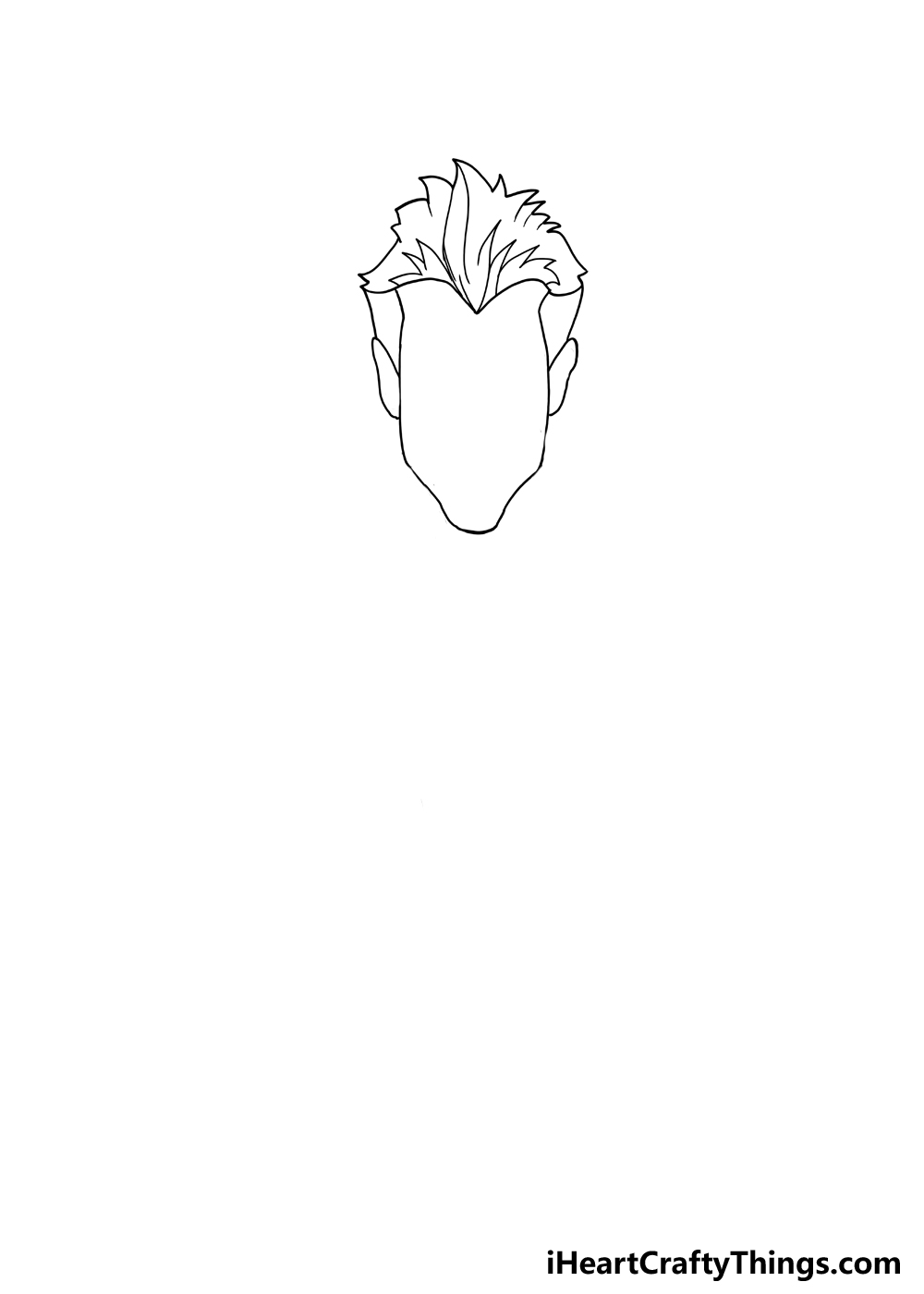 How to Draw Joker step 1