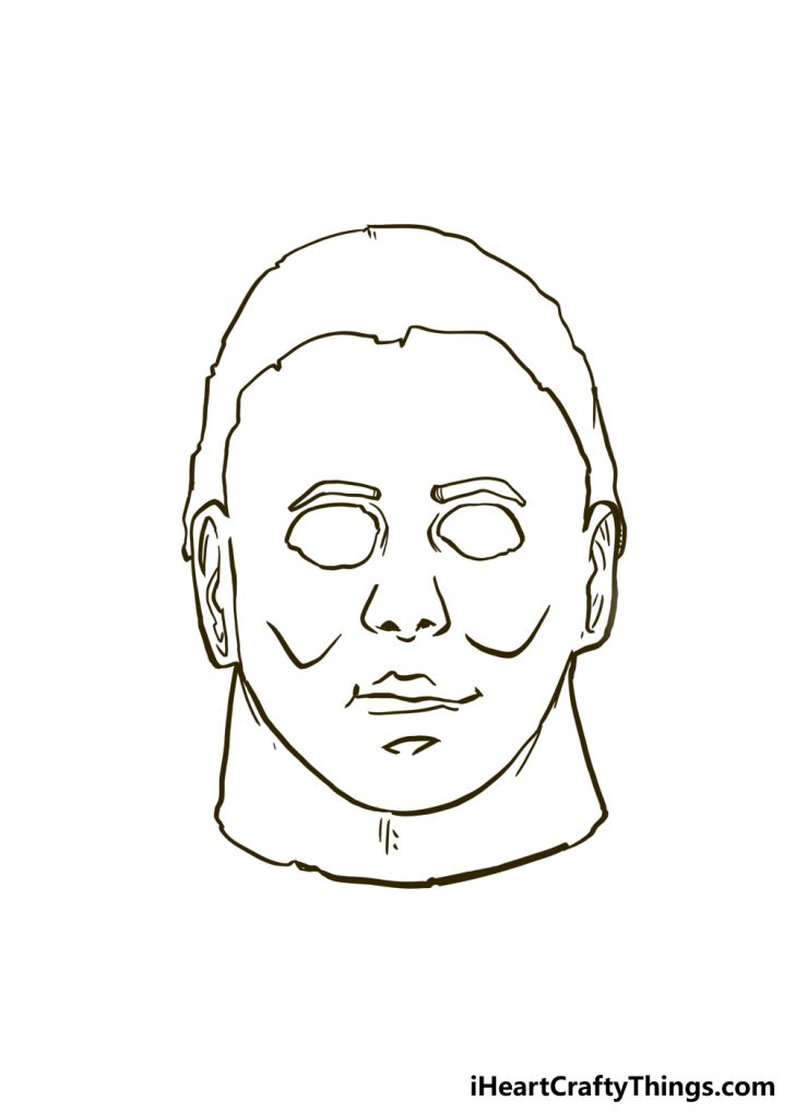 How To Draw Michael Myers Step By Step!