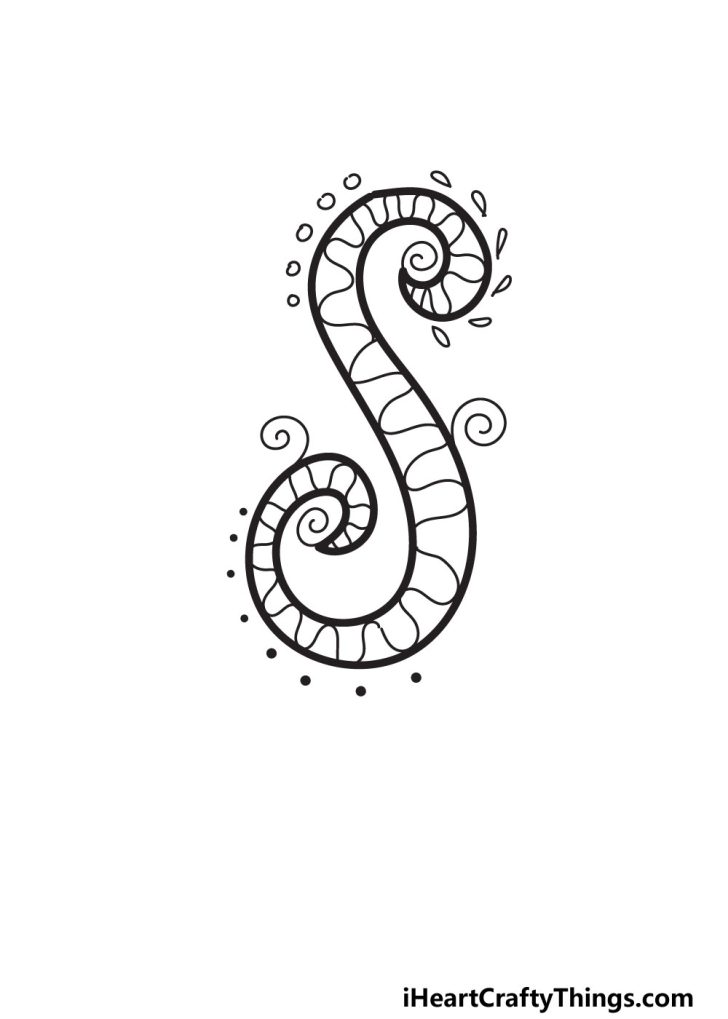 Fancy Letter S Draw Your Own Fancy - 5 2 728x1019