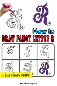 Fancy Letter R: Draw Your Own Fancy Letter R In 6 Easy Steps