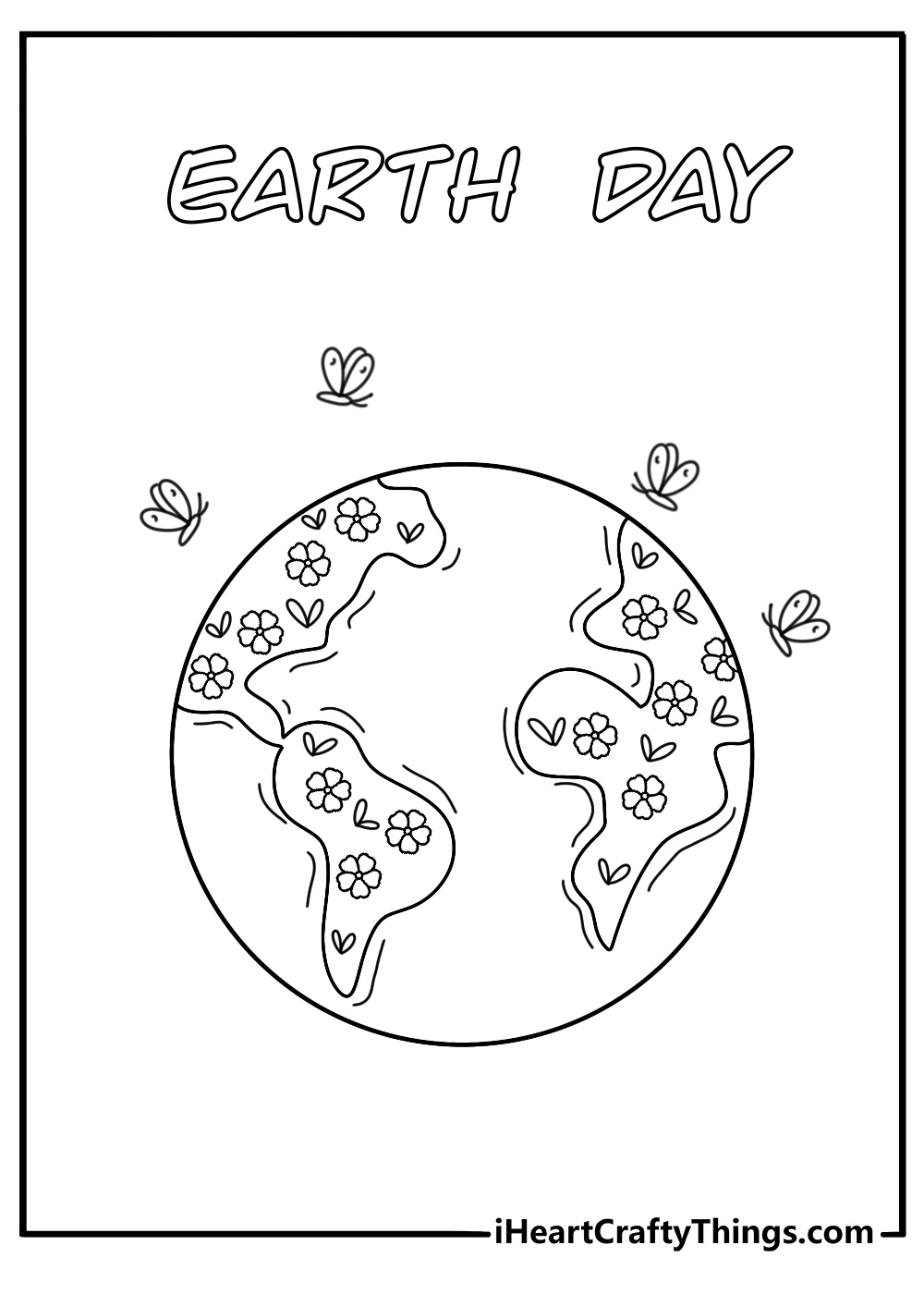 32 Free Earth Day Coloring Pages (Printable PDF Sheets)