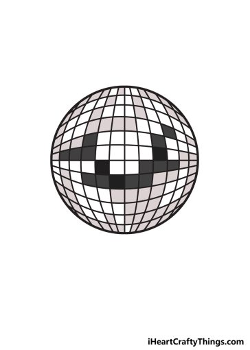 How to Draw a Disco Ball image