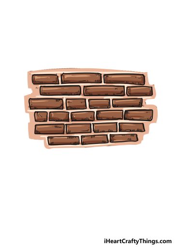 How to Draw A Brick Wall image